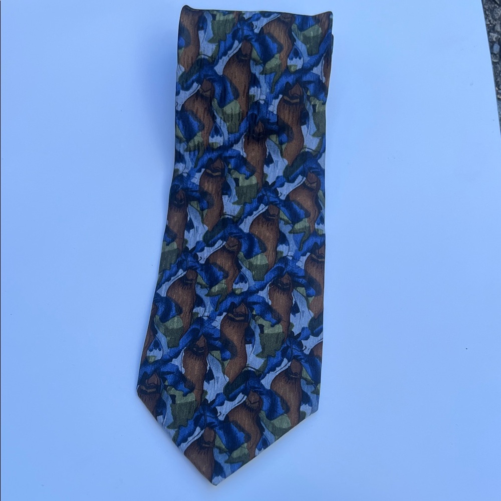 Stylish Multicolor Patterned Men's Tie